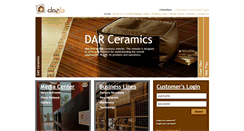 Desktop Screenshot of darceramic.net