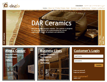 Tablet Screenshot of darceramic.net